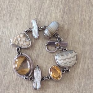 Handmade sterling bracelet